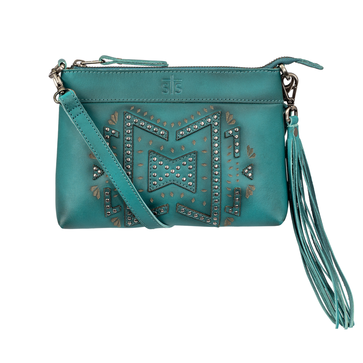 STS Ranchwear Turquoise Wayfarer Grace Crossbody Purse