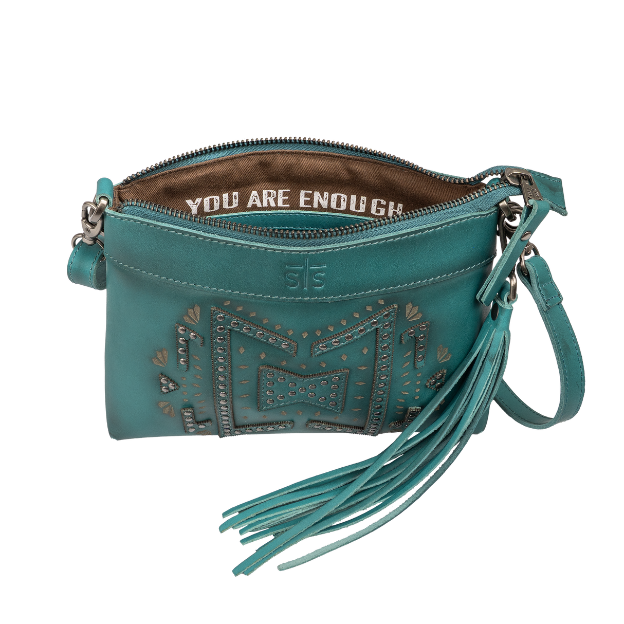 STS Ranchwear Turquoise Wayfarer Grace Crossbody Purse
