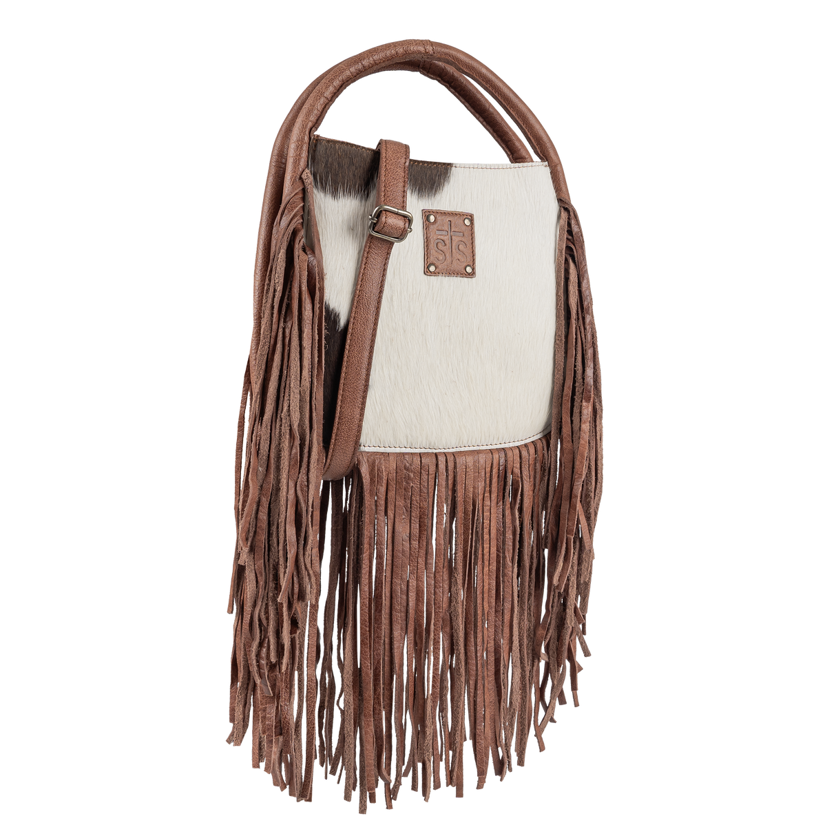 STS Ranchwear Indie Cowhide Sugar Satchel Purse
