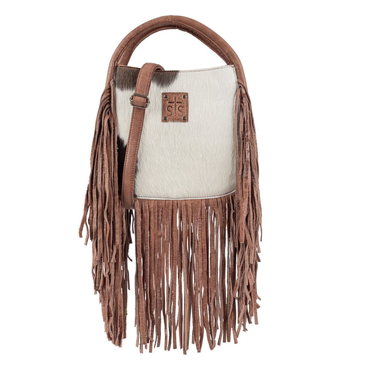 STS Ranchwear Indie Cowhide Sugar Satchel Purse