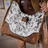 STS Ranchwear Guadalupe Cowhide Hobo Purse
