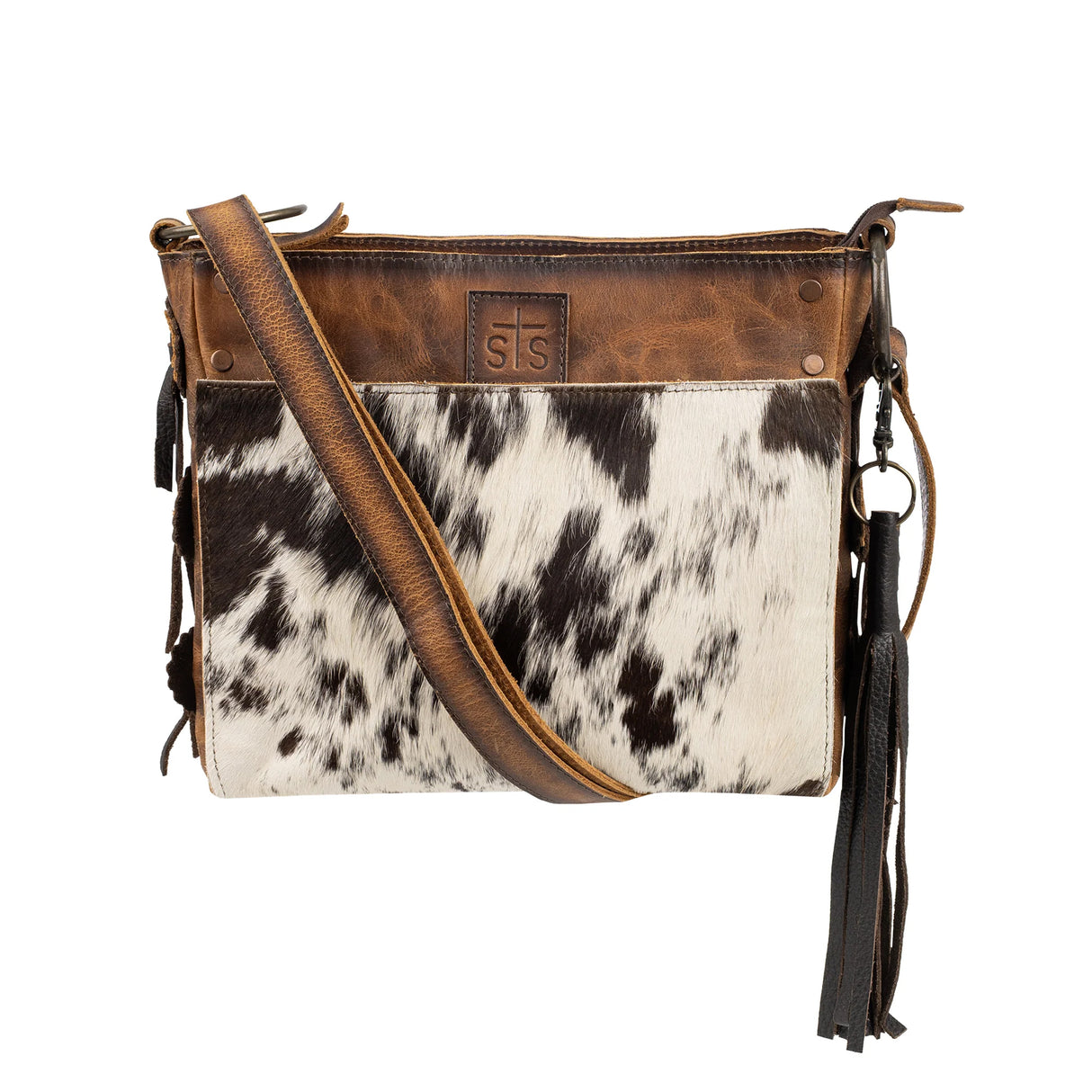 STS Ranchwear Guadalupe Cowhide Olivia Crossbody Purse