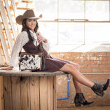 STS Ranchwear Guadalupe Cowhide Olivia Crossbody Purse