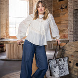 STS Ranchwear Cowhide Laptop Tote