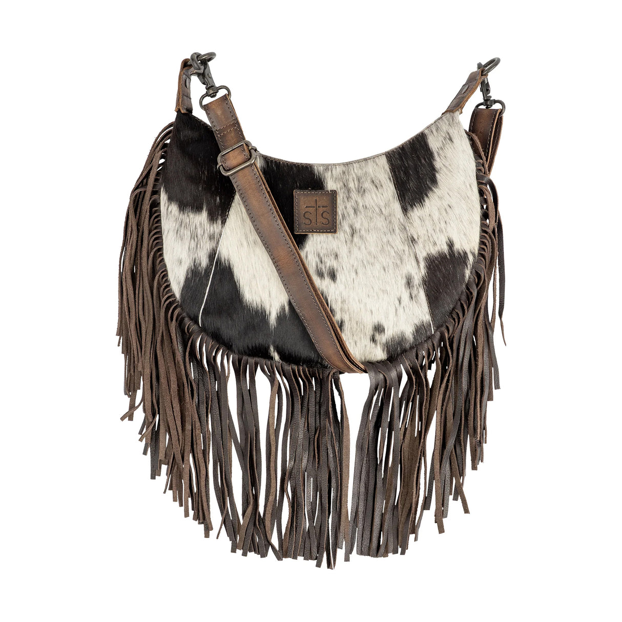 STS Ranchwear Cowhide Nelly Crossbody Purse