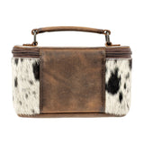 STS Ranchwear Cowhide Petite Train Case