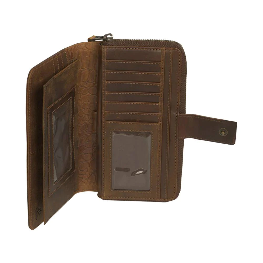STS Ranchwear Catalina Croc Cheslea Wallet