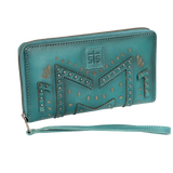 STS Ranchwear Turquoise Wayfarer Juniper Bifold Wallet
