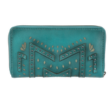 STS Ranchwear Turquoise Wayfarer Juniper Bifold Wallet