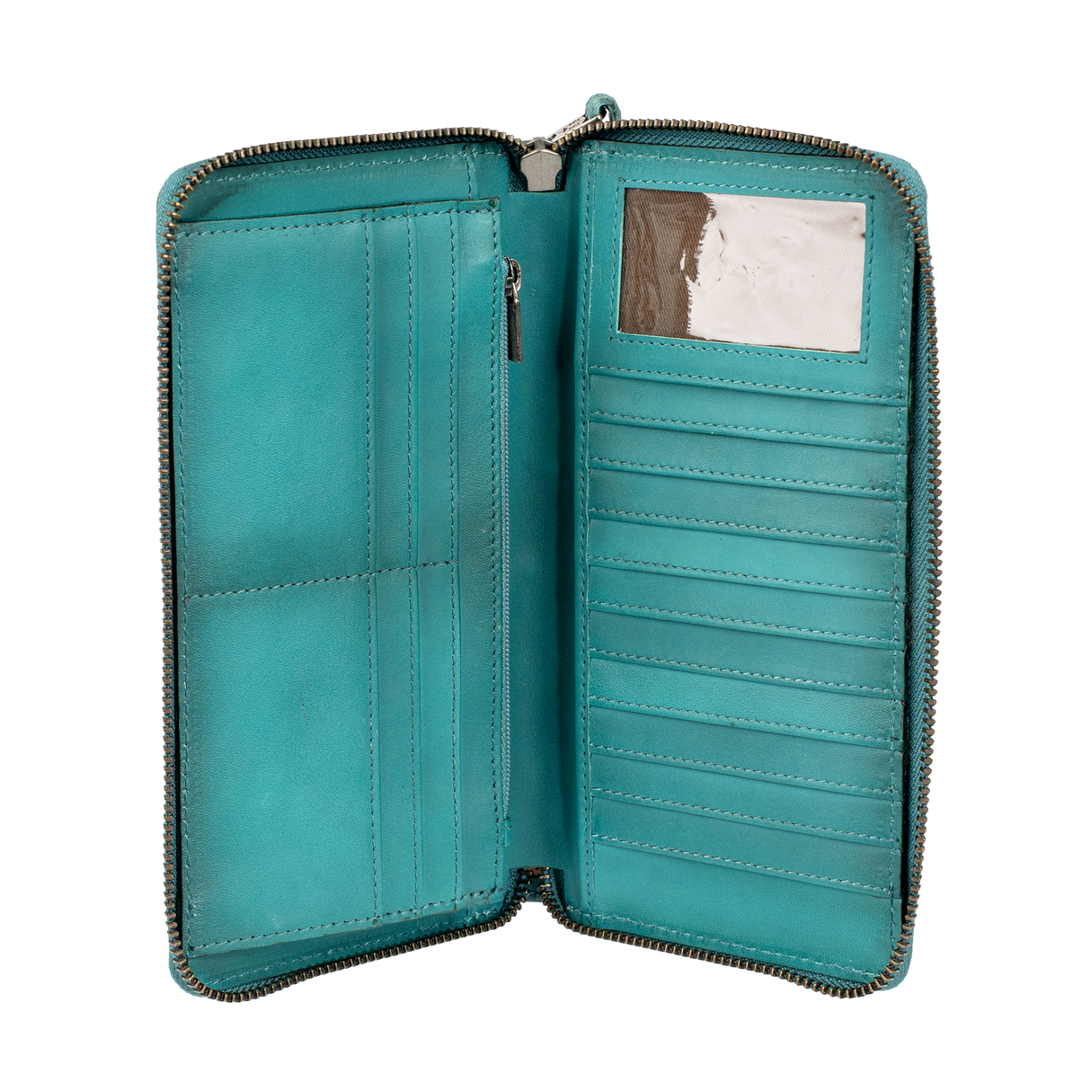 STS Ranchwear Turquoise Wayfarer Juniper Bifold Wallet