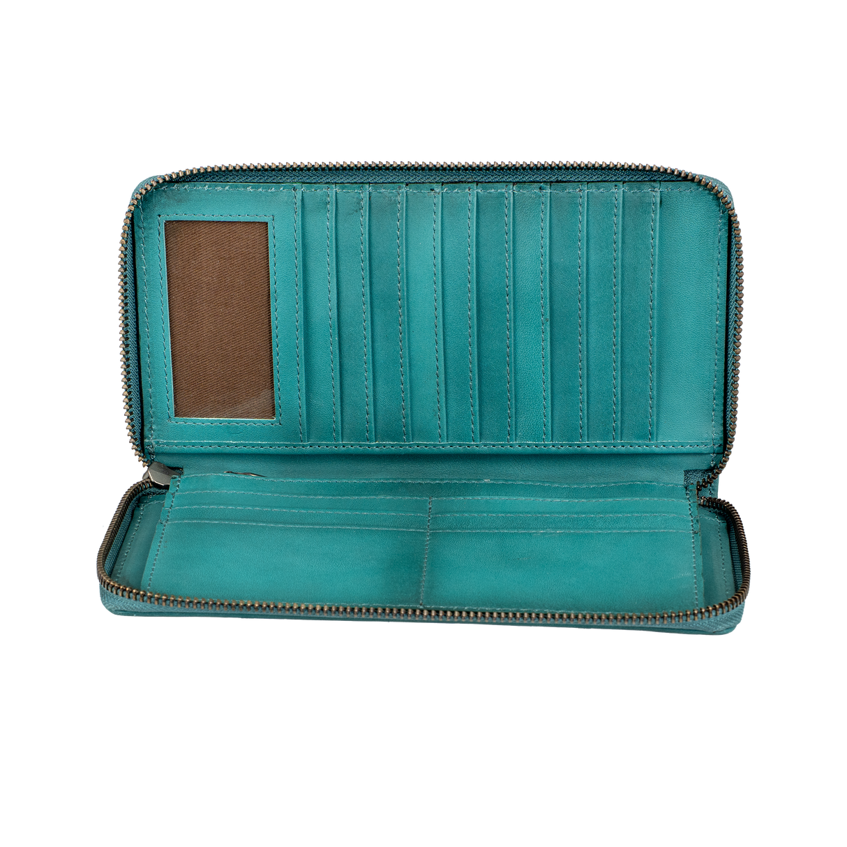 STS Ranchwear Turquoise Wayfarer Juniper Bifold Wallet