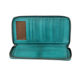 STS Ranchwear Turquoise Wayfarer Juniper Bifold Wallet