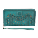 STS Ranchwear Turquoise Wayfarer Juniper Bifold Wallet