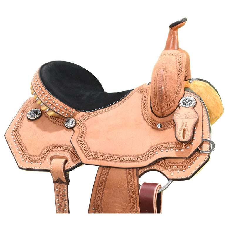 New! 14.5" Scott Thomas Custom Barrel Racing Saddle