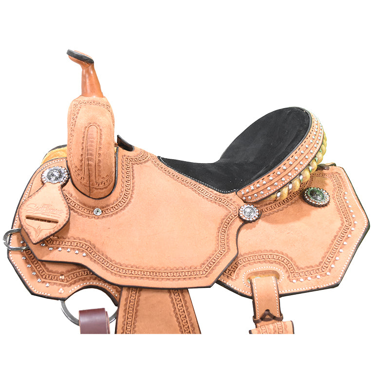 New! 14.5" Scott Thomas Custom Barrel Racing Saddle