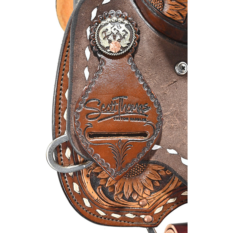 New! 13.5" Scott Thomas Barrel Racing Saddle