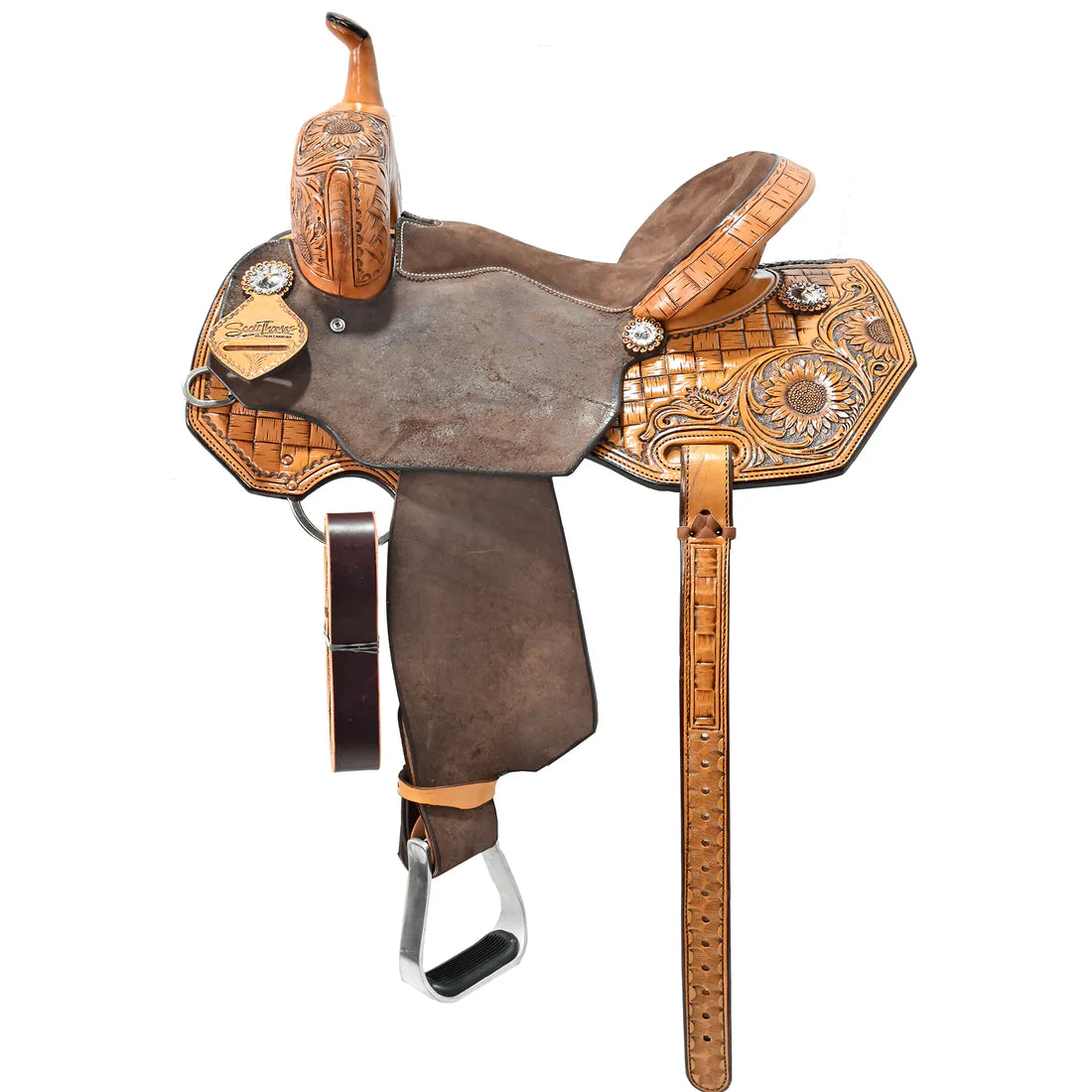 New! 13.5" Scott Thomas Barrel Racing Saddle