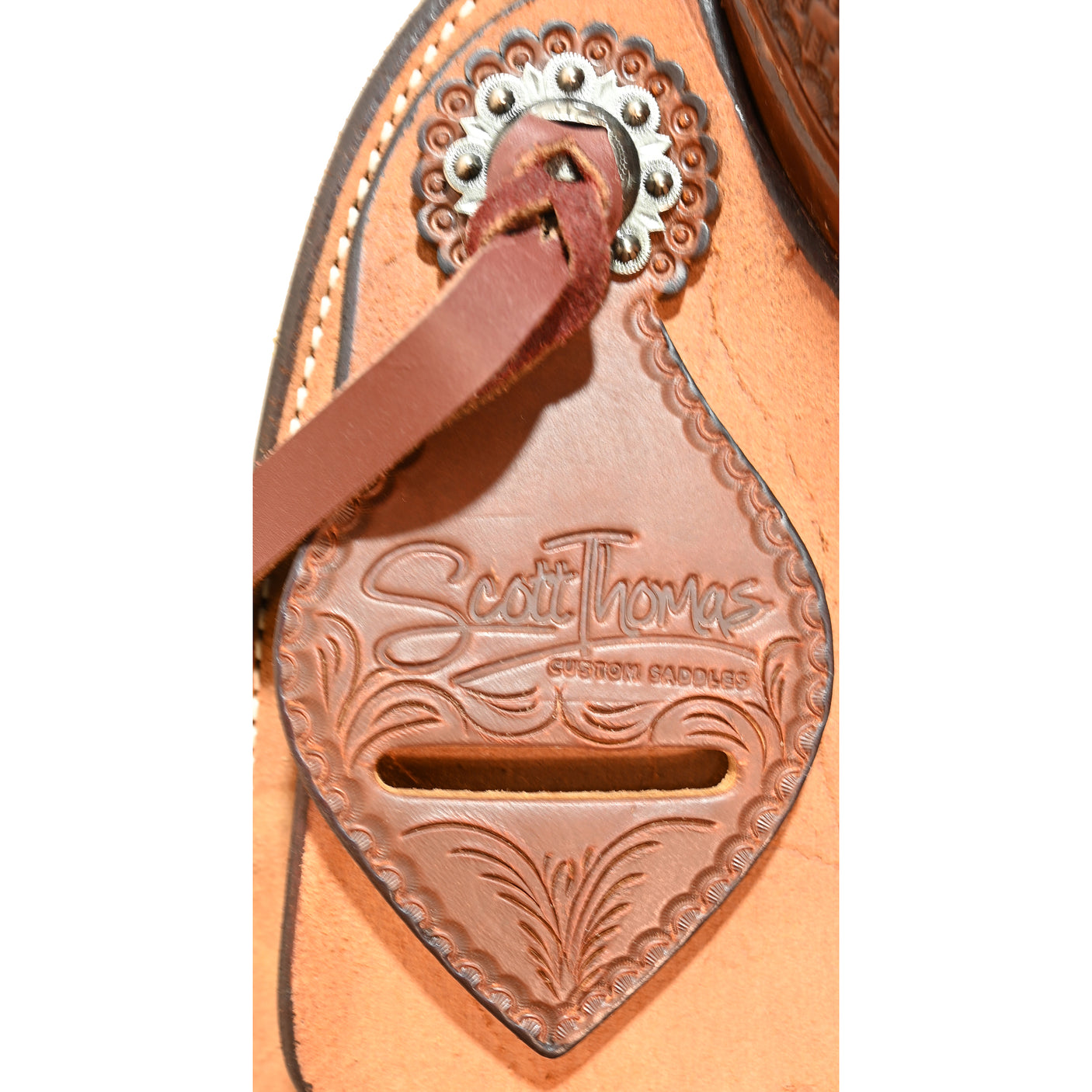 New! 15.5" Scott Thomas Ranch Cutting Saddle