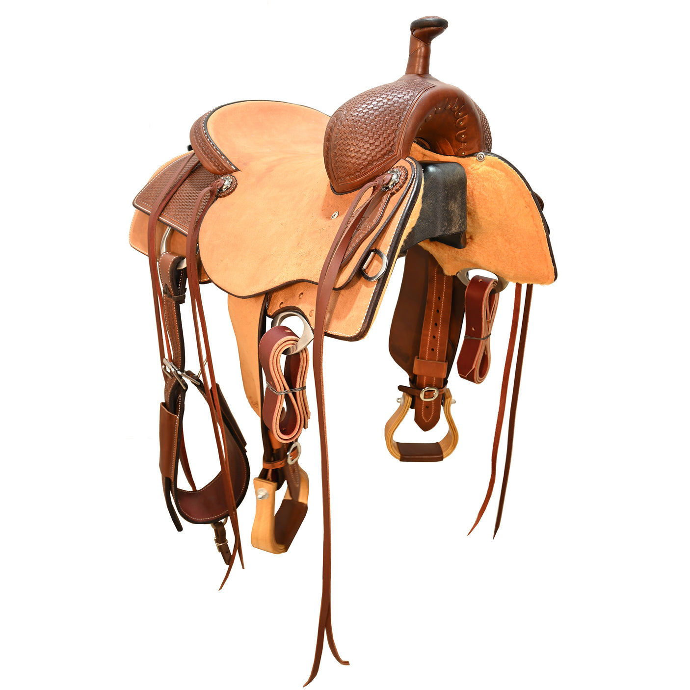 New! 15.5" Scott Thomas Ranch Cutting Saddle