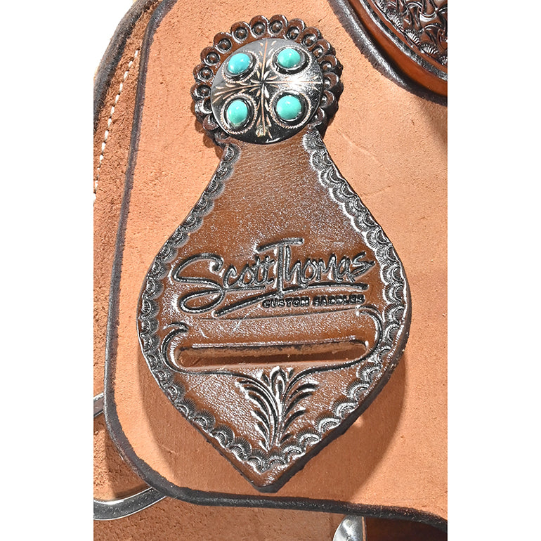 New! 15" Scott Thomas Team Roping Saddle
