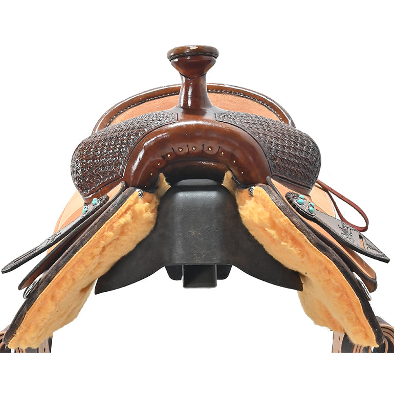 New! 15" Scott Thomas Team Roping Saddle