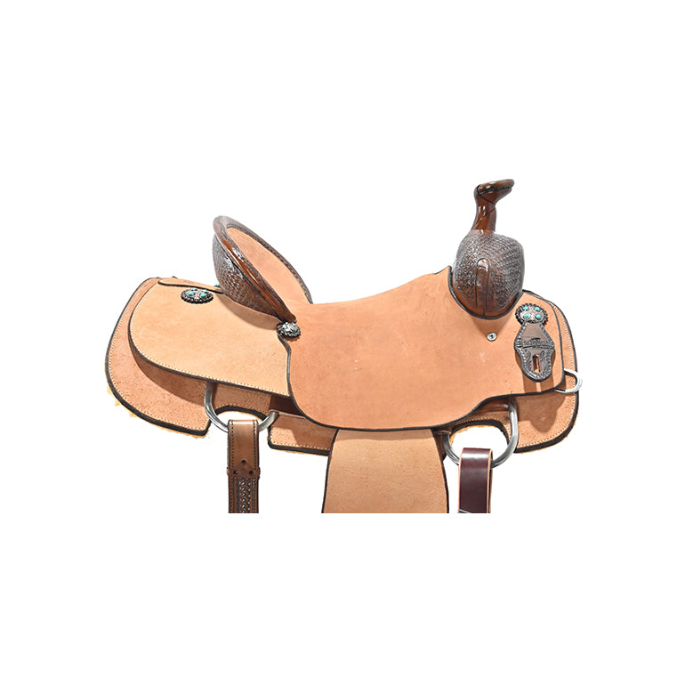 New! 15" Scott Thomas Team Roping Saddle