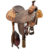 New! 14.5" Scott Thomas Team Roping Saddle