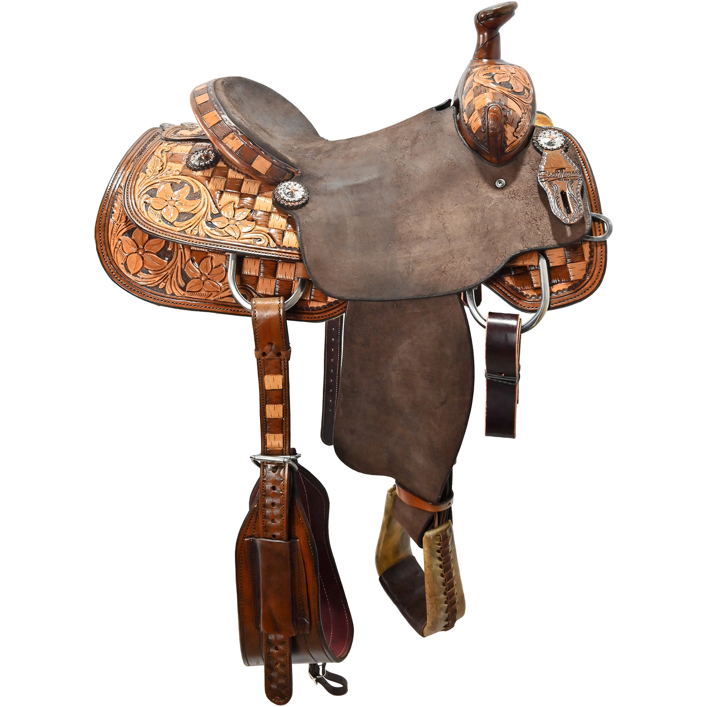 New! 14.5" Scott Thomas Team Roping Saddle