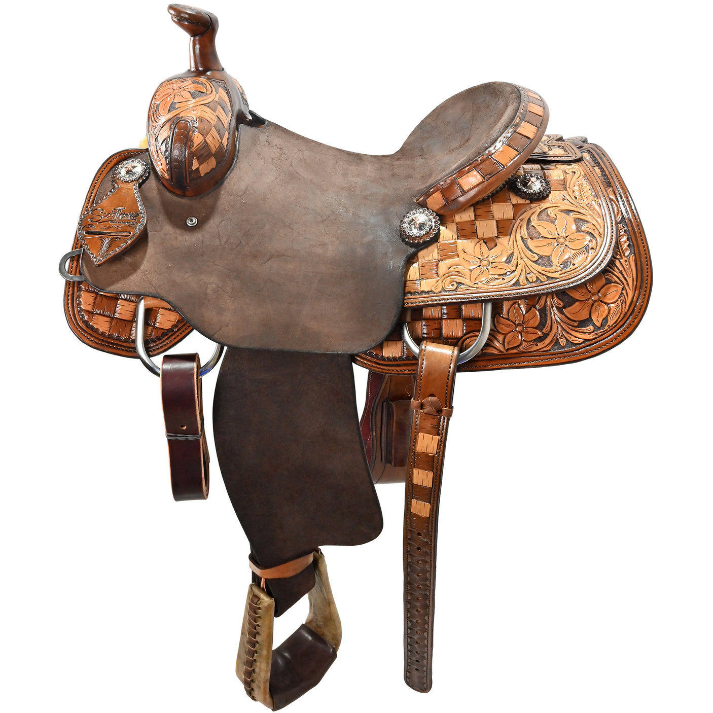 New! 14.5" Scott Thomas Team Roping Saddle