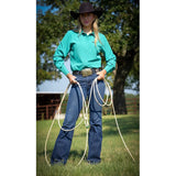 San Jac Women's Long Sleeve Performance Shirt - Teal