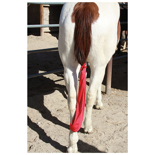 Professional's Choice Tail Tamer Lycra Tail Bag-Red