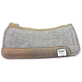 Cactus Saddlery Relentless 1" Extreme Felt Gel Contoured Roper Saddle Pad- 30" X 31"