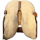 Used 13.5" Hereford Tex Tan Youth Barrel Racing Saddle