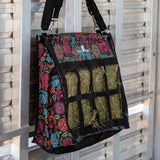 Classic Equine Top Load Hay Bag- Neon Flower