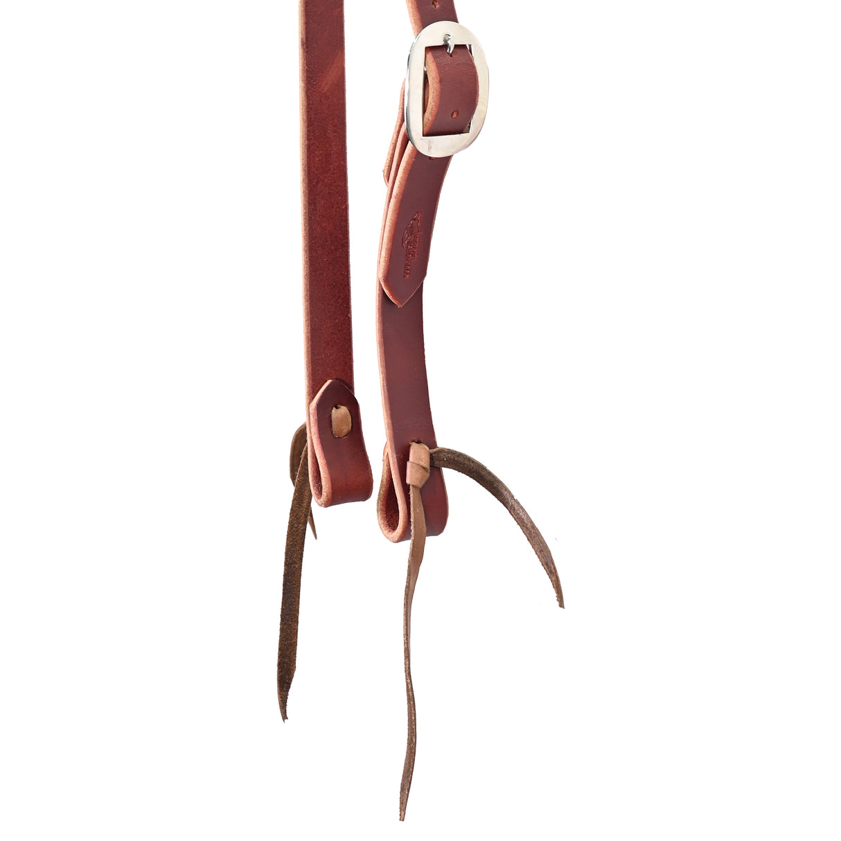 Coolhorse Leather Working Cowboy 1" Latigo Split Ear Headstall- Handmade in Amarillo, TX