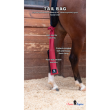 Classic Equine Lycra Tail Bag- Dark Blue