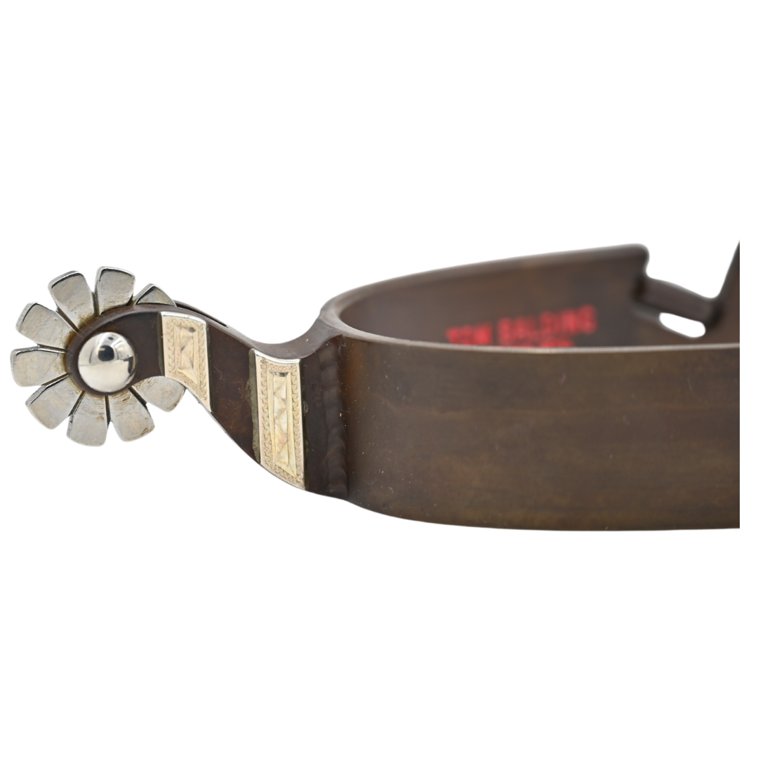 Tom Balding Men's Spurs with Silver Bars