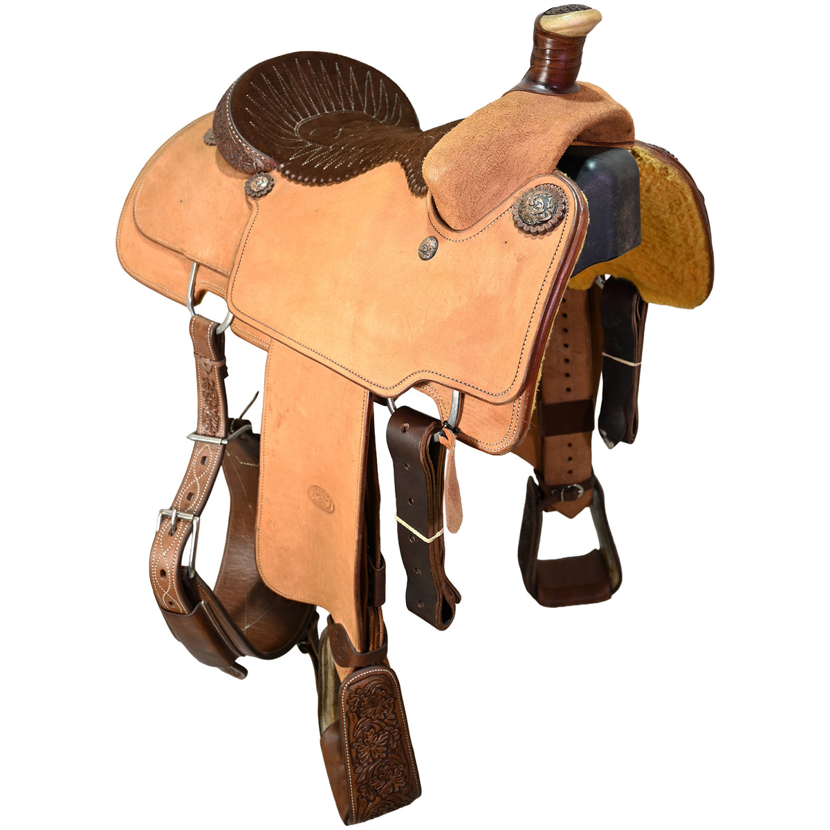 New! 14.5" Tomahawk Roping Saddle