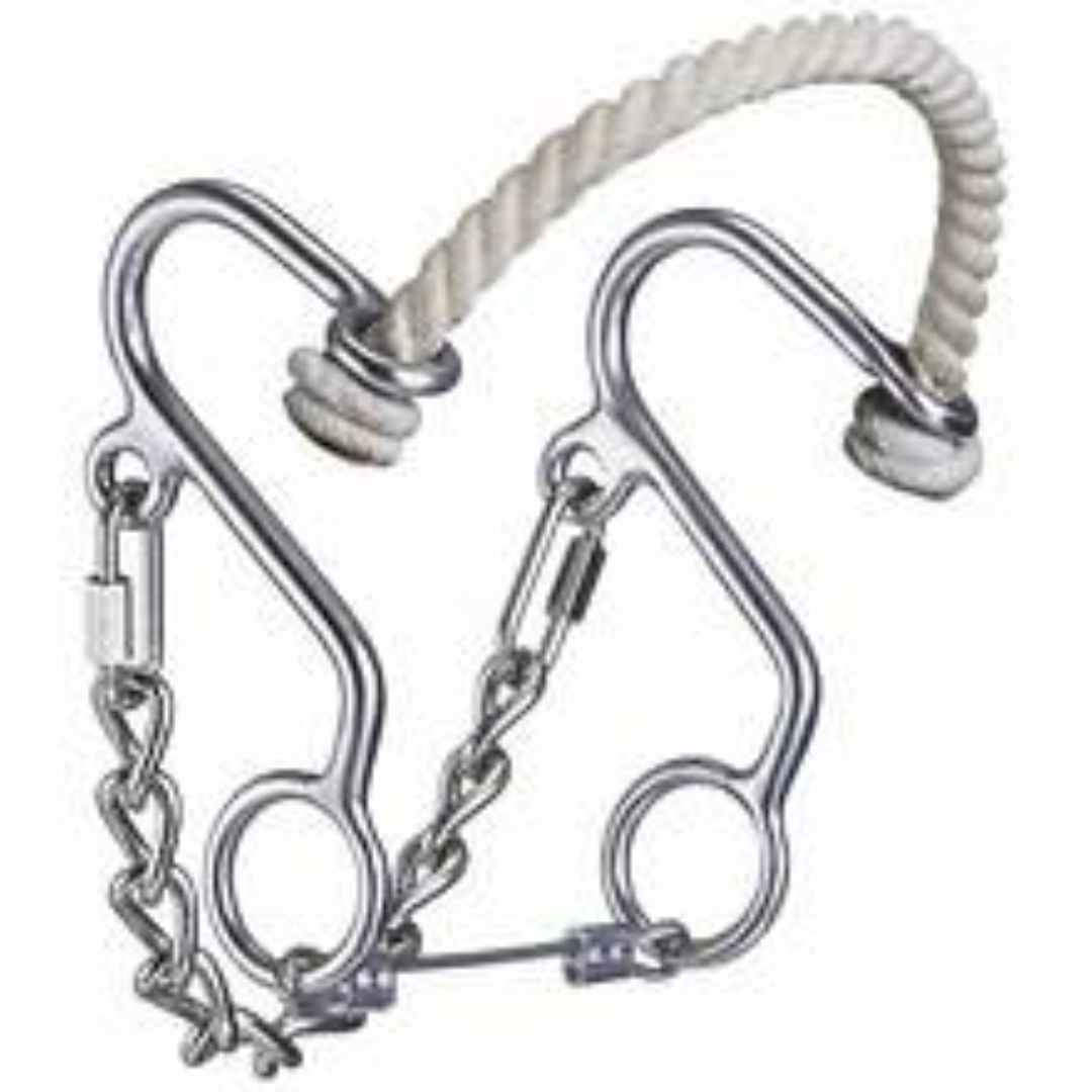 Hard Rope Hackamore Tough-1 Miniature Rope Nose Hackamore