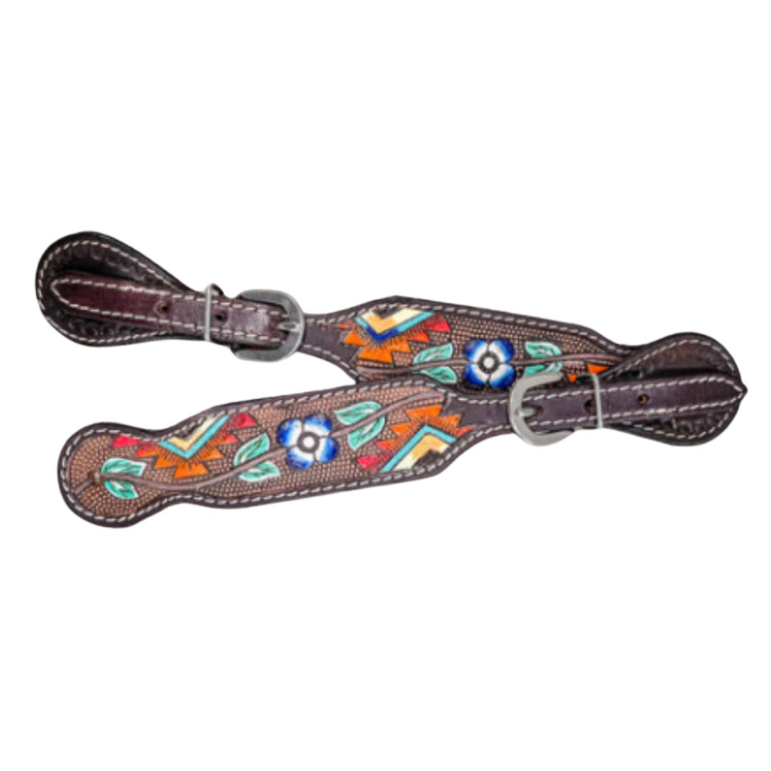 Tough 1 Aztec and Flower Spur Straps