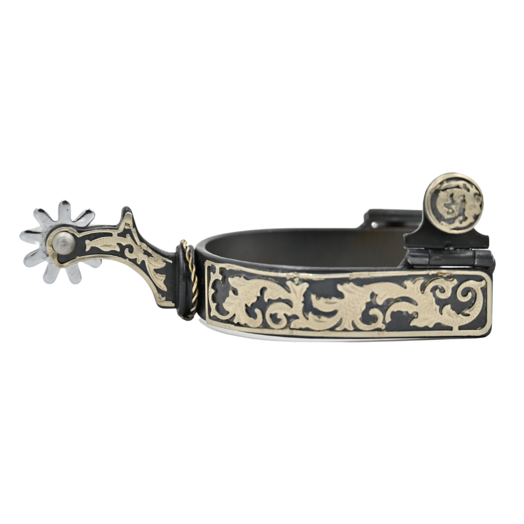 Tough 1 Floral Overlay Men's Spurs