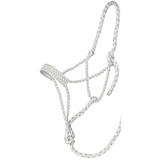 Tough 1 White Mule Tape Halter with 10' Lead Rope