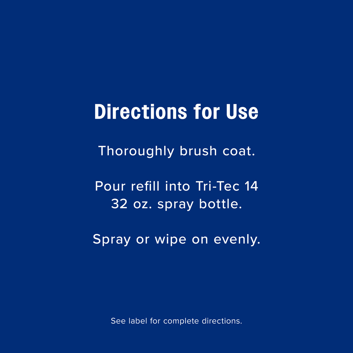 Farnam Tri-Tec 14 Long Lasting Fly Spray- Gallon