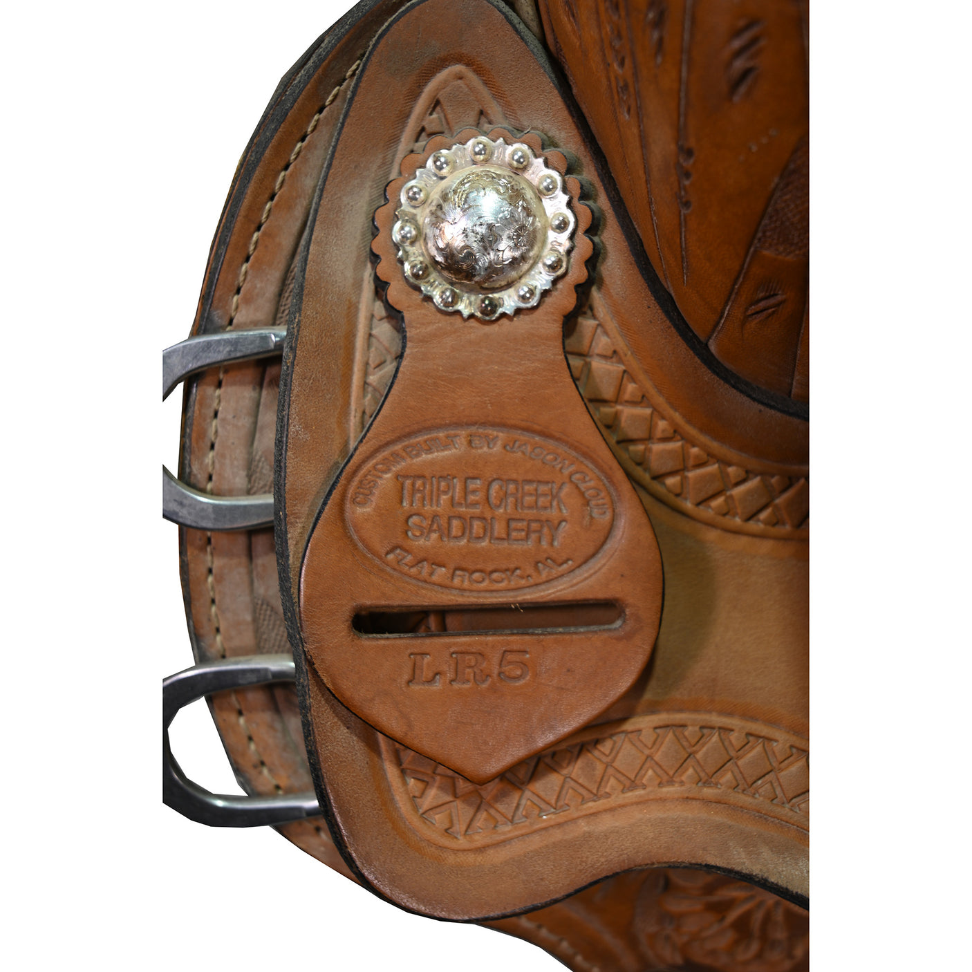 Used 13.5" Triple Creek Barrel Racing Saddle
