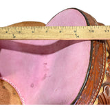 SOLD! Used 10" Morris Youth Barrel Racing Saddle