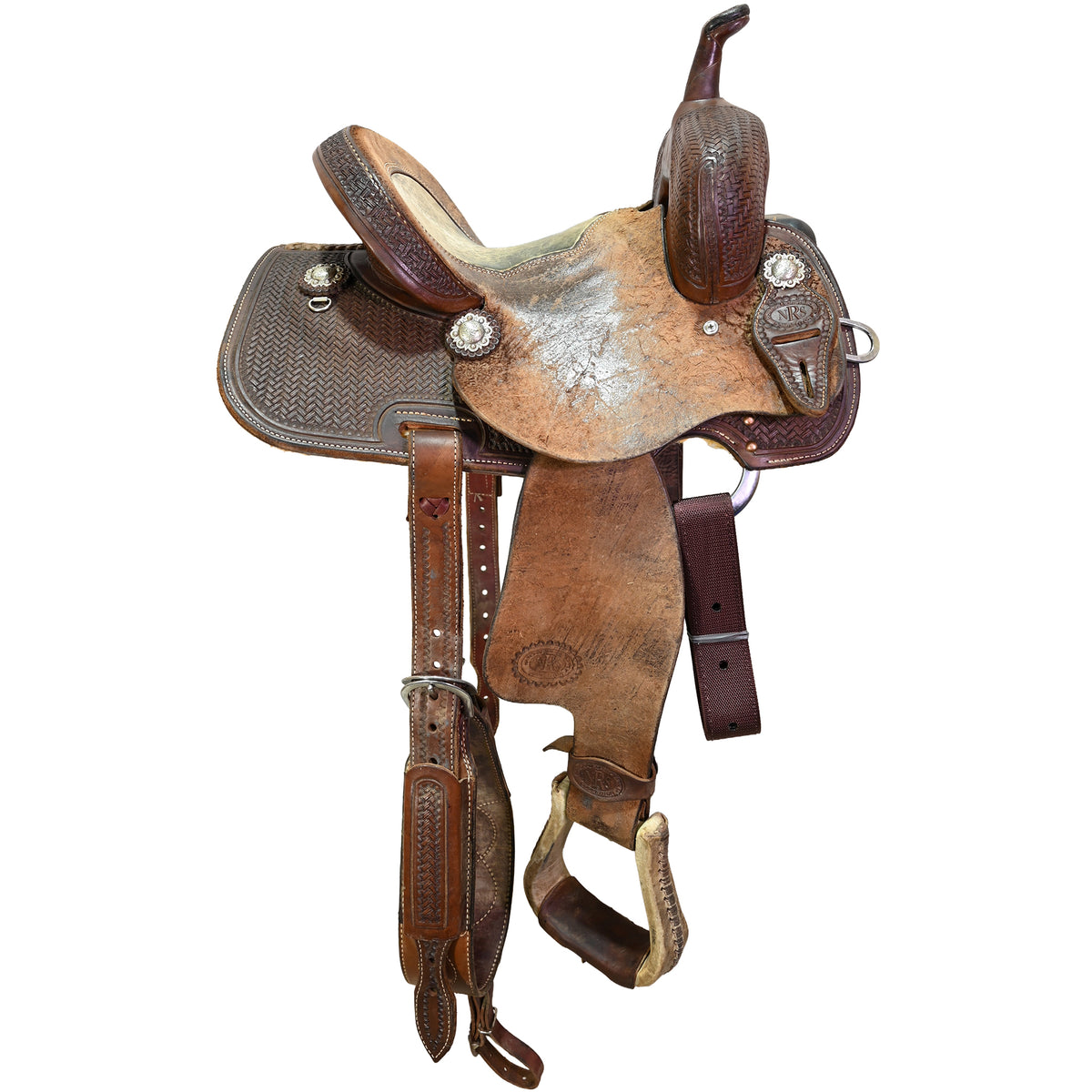 Used 12" NRS Competitor Youth Barrel Racing Saddle