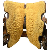 Used 12.5" Tres Rios Trophy Team Roping Saddle