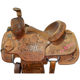 Used 12.5" Tres Rios Trophy Team Roping Saddle