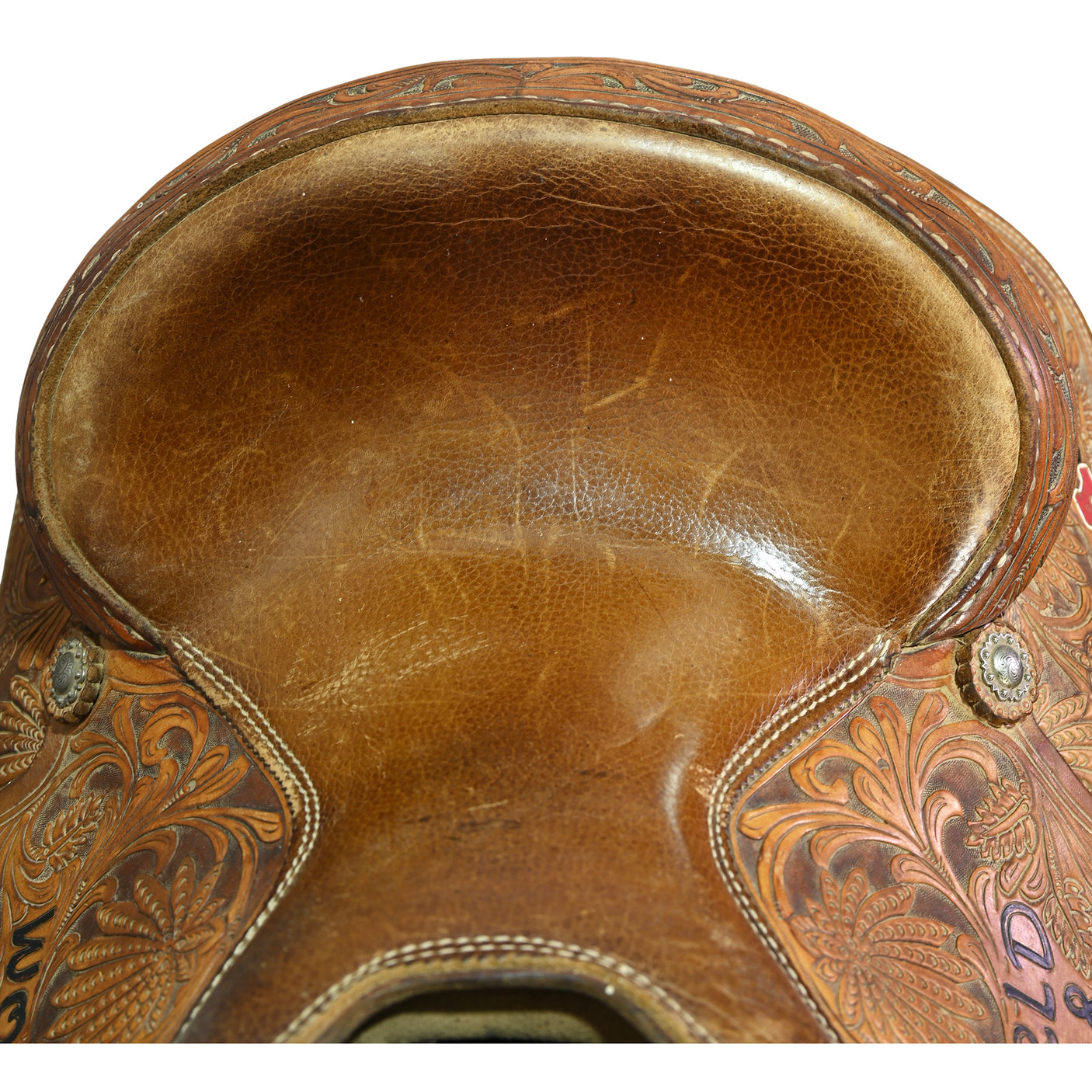 Used 12.5" Tres Rios Trophy Team Roping Saddle