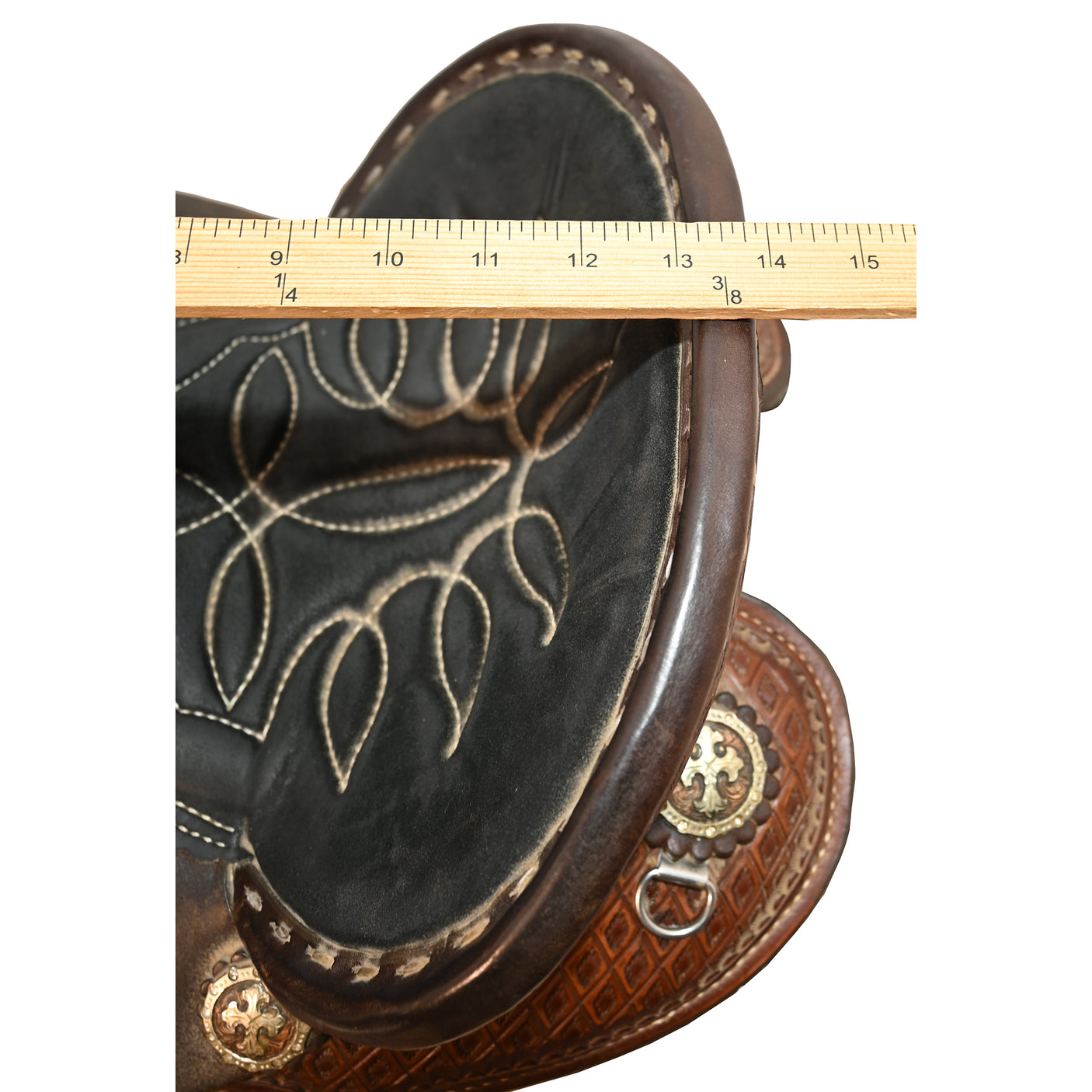 Used 13.25" Double J Feather Light Barrel Saddle